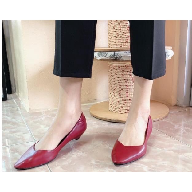 ✅ H9009 ✅ Size 35-42 รองเท้าส้นเตี้ยใส่สบาย   ✅สูง 1 นิ้ว