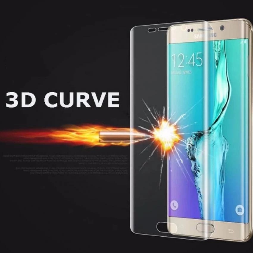 ฟิล์มกระจกนิรภัย Samsung Galaxy S7 Edge (White)  #106