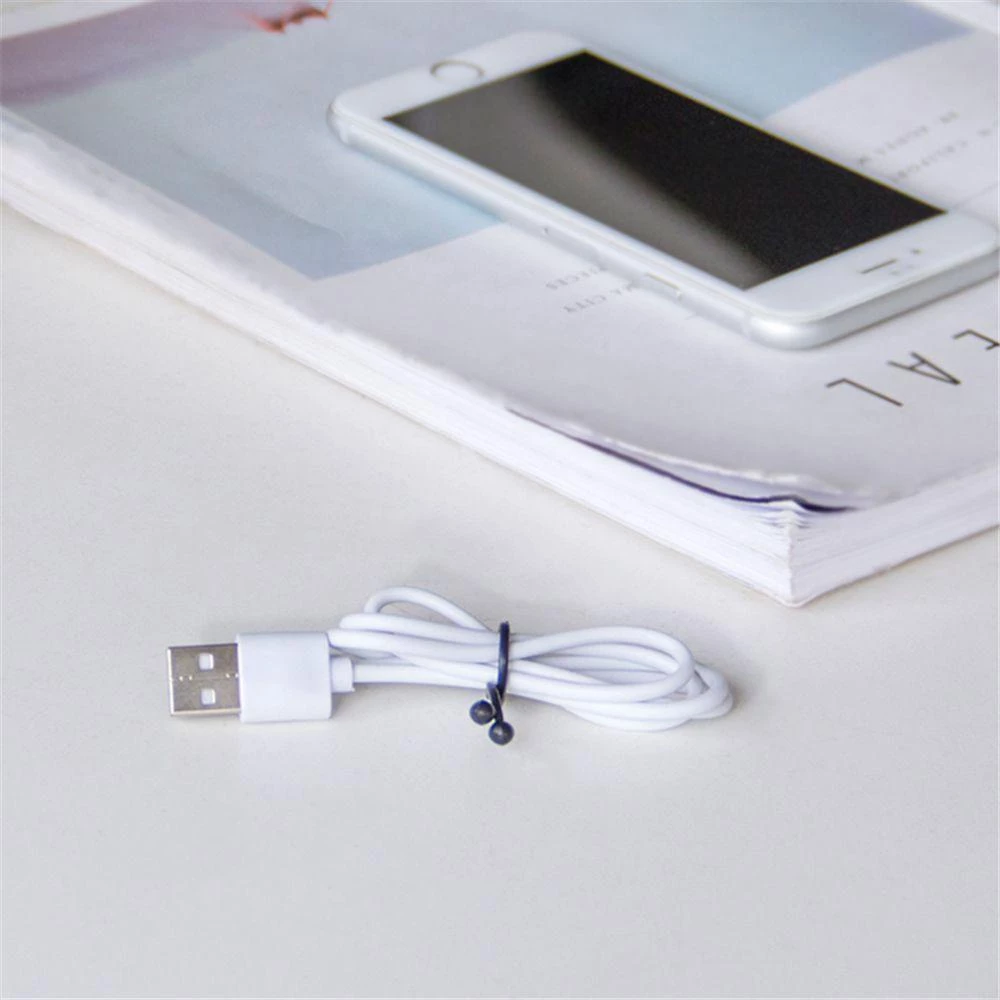 MARITA 20/30 ชิ้น Cable Organizer Gadget Thread Holder Twist Tie thumbnail 8
