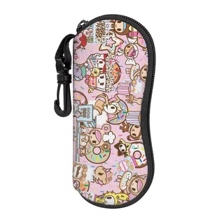 Tokidoki เคสแว่นตากันแดด นีโอพรีน แบบนิ่ม เบาพิเศษ มีซิป พร้อมคลิปหนีบเข็มขัด สําหรับทุกเพศ