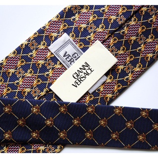 เนคไทแบรนด์เนม Gianni Versace Men’s Necktie Made in Italy