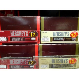 Hersheys ดาร์ก ช็อกโกแลต และ คุกกี้ ครีม ขนาด 15 กรัม× 24 ชิ้น