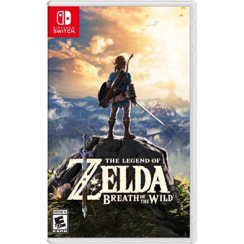 แผ่นเกมส์ Zelda Breath of the wild (Nintendo Switch) มือสอง สภาพ 100%
