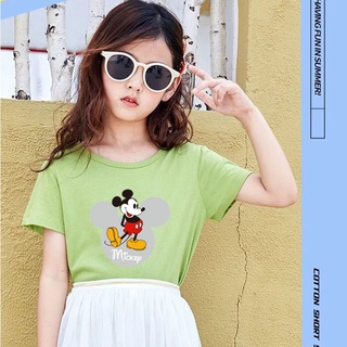 K-2252-SHORT /SET3สี เสื้อยืดแขนสั้นเด็กสไตส์เกาหลี สกรีนลายการ์ตูนน่ารักใส่ได้ทั้ง ญ/ช ผ้าโพลีเอสเตอร์ ใส่สบาย*ปลีก-ส่ง