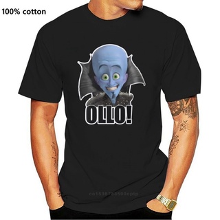 เสื้อยืด แขนสั้น พิมพ์ลาย Megamind Will Ferrell Ollo Hello สําหรับผู้ชาย 966702Size S-5XL