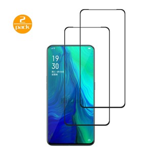 2PCS กระจก OPPO Reno 10X Zoom Tempered Glass Full Cover Glass OPPO Reno Screen Protector กระจกครอบเต็ม ป้องกันหน้าจอ