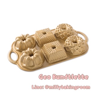 Nordic Ware Geo Bundlette Pan