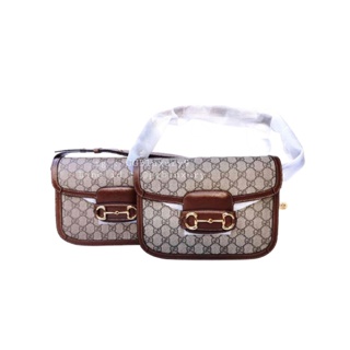 New !! GUCCI1955 Brown Horsebit mini bag ไซส์เล็ก