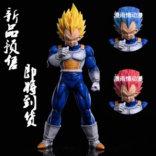 [ส่งฟรี] โมเดล Dragon Ball Super Universe Suit Strongest Vegeta Hand GK Super Blue Anime