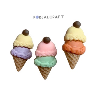 ลูกปัดไอศกรีม Icecream Beads 30mm