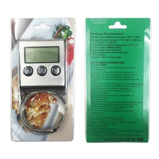 เครื่องวัดอุณหภูมิอาหาร แจ้งเตือนได้ Alarm Cooking Thermometer YS05