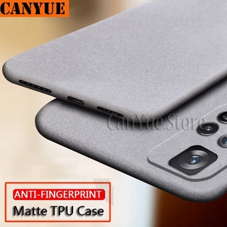 Xiaomi Redmi Note 11 Pro  (5G) 11s 10s 9T Matte Soft TPU Case Anti Fingerprint Back Rubber Cover for Redmi Note11 Note11Pro Note11Pro+ Note10s Note10 Note10Pro Note9T Note9 Note9Pro