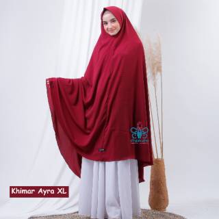 Aufa Khimar Ayra XL - ฮิญาบ จัมโบ้ ฮิญาบ คิมาร์ สัตว์เลี้ยง เขากวาง Wolfis โดย Afna