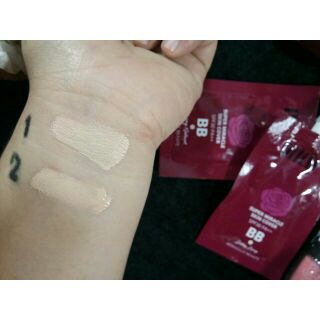 Mille Super Whitening Rose Baby Green Base + Mille BB Cream Super Miracle Skin Cover