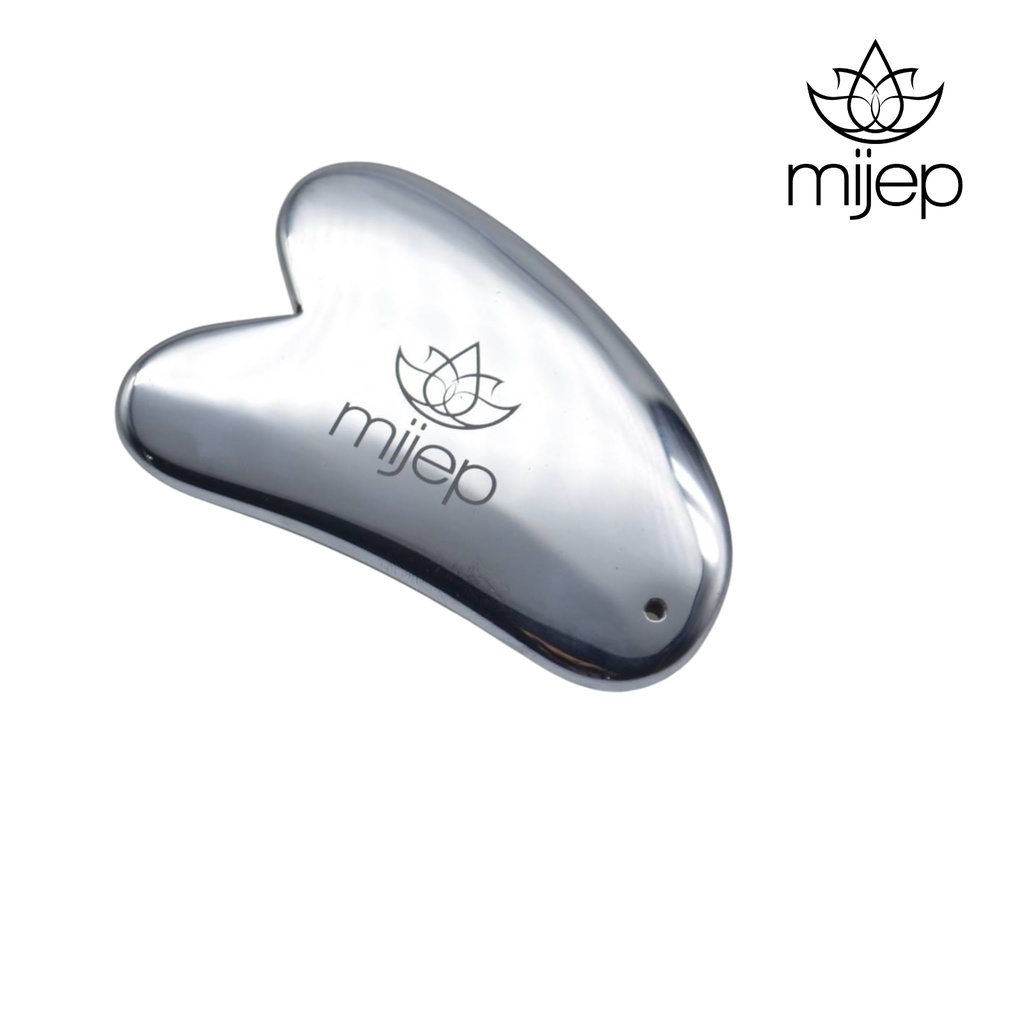 Mijep Terahertz กัวซานวดหน้า Gua Sha - (Heart Shape) กัวซาจากเทราเฮิร์ต  กัวซาสำหรับนวดหน้าจากหินธรรมชาติบริสุทธิ์ | Shopee Thailand