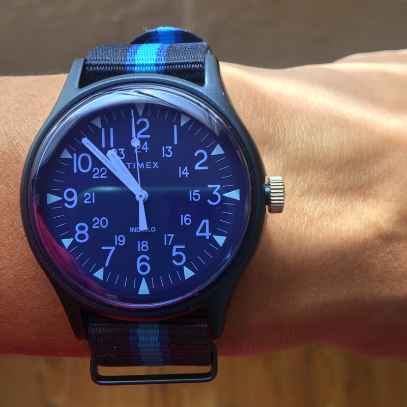 Timex TW2T25100 MK1 Aluminum California นาฬิกาข้อมือผู้ชาย สายผ้า