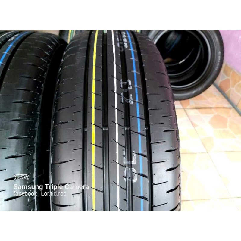 ยางใหม่ค้างปี 205/65R16 Bridgestone Turanza T005a ปี 2018 พร้อมจุ๊บลม Pacific 4 ตัว
