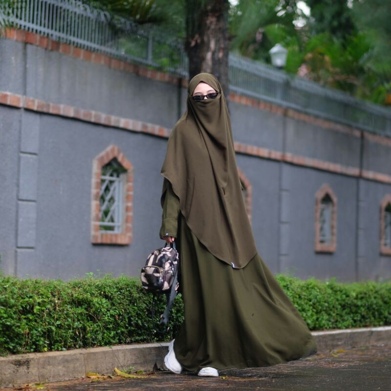 Abaya Turkey BASIC ABAYA เสื้อ สําหรับผู้หญิง