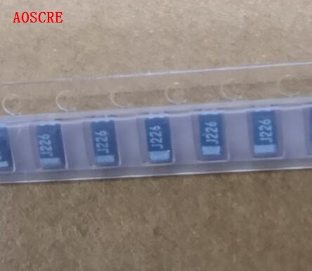 20 ชิ้น SMD A ประเภท 22uF 10% 6.3V 6V TAJA226K006RNJ TEESVA0J226K8R แทนทาลัมตัวเก็บประจุ