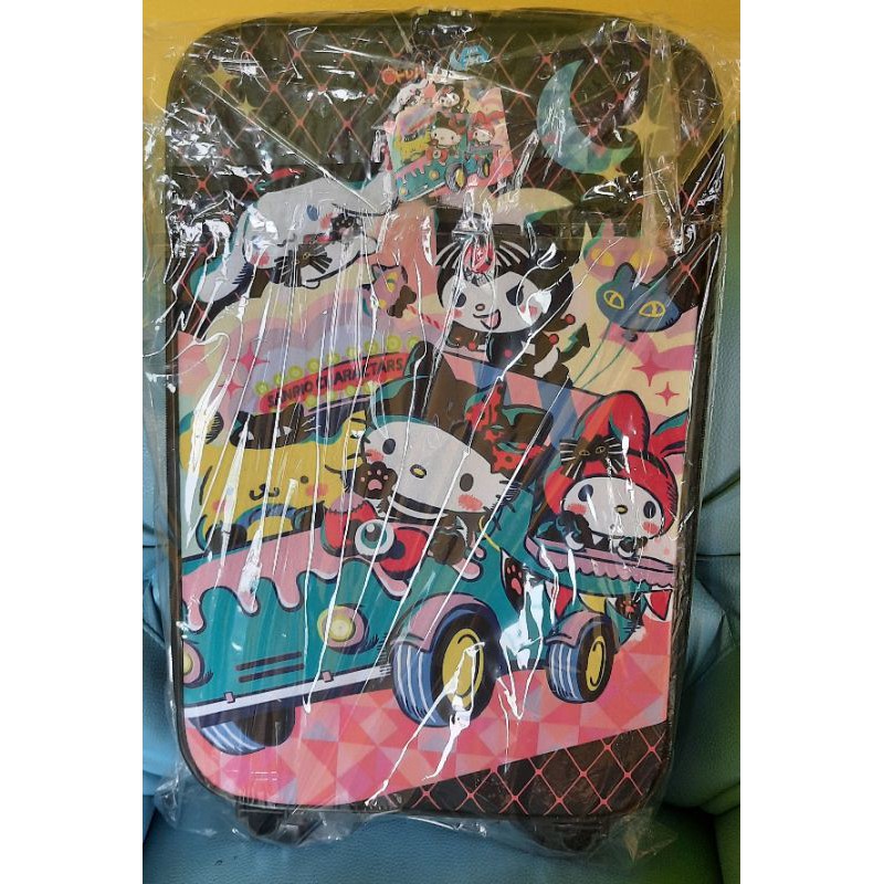 Sanrio Characters - กระเป๋าล้อลาก กระเป๋าเดินทาง สีดำน่ารัก ส่งตรงจากญี่ปุ่น 100% .