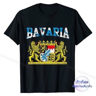 เสื้อยืดลําลอง ผ้าฝ้าย แขนสั้น พิมพ์ลาย Bavaria Germany Oktoberfest สไตล์คลาสสิก สําหรับผู้ชาย