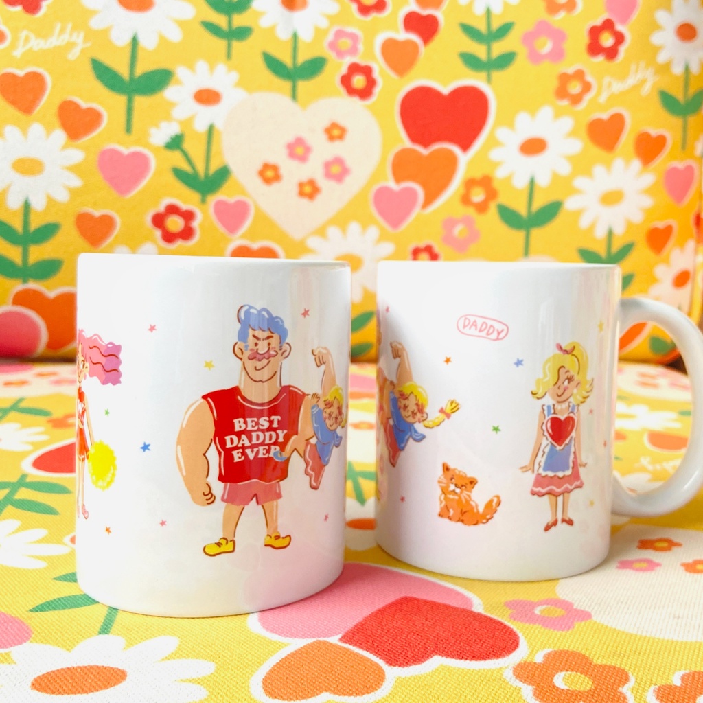 DADDY | Daddy’s Mug Family แก้วสารพัดประโยชน์ลายน่ารักๆ