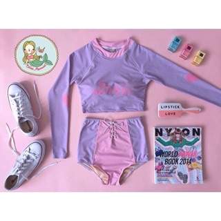 Pastel Sport Gals Collection #bikinivintage