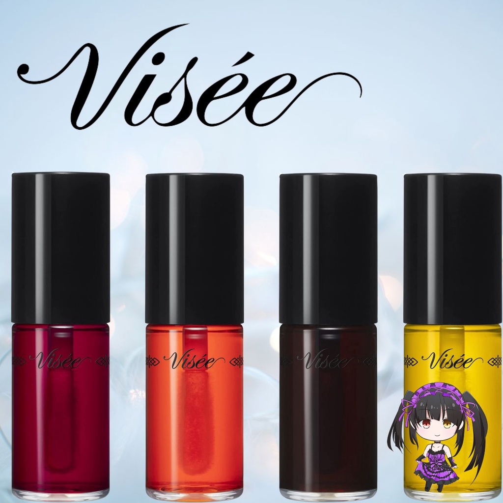 Visee Riche Candy Stain PK820 Berry Candy OR220 Orange Candy BR320 Maple Candy YE520 Lemon candy 7.5mL【Direct from Japan】