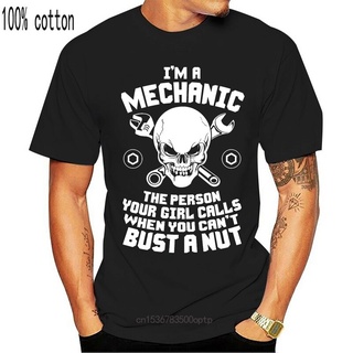 ขายดี!ขายดี เสื้อยืดลําลอง แขนสั้น คอกลม พิมพ์ลาย Im A Mechanic แนวคลาสสิก สําหรับผู้ชาย EGpeil44NFkhem31S-5XL