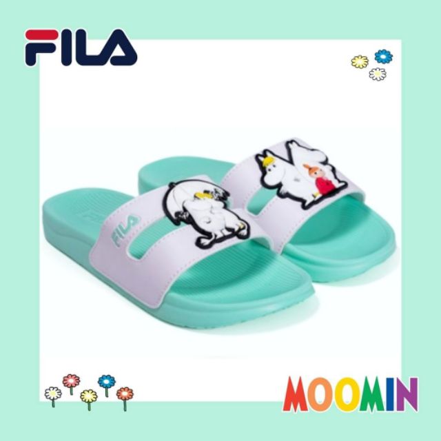 Fila Moomin US10 (41) รองเท้าแตะFila ของแท้💯% ไม่แท้ยินดีคืนเงิน