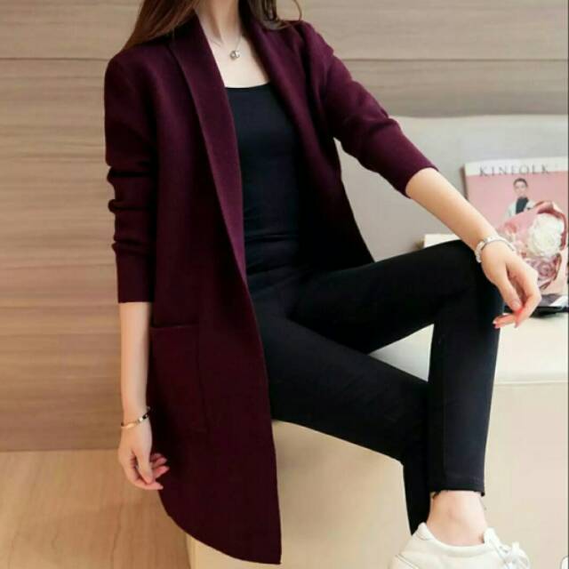 XC - PLAIN CARDIGAN / WOMENS OFFICE CARDIGAN / COLLEGE CARDIGAN / SCHOOL CARDIGAN