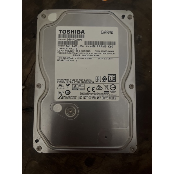 HHD 1 TB มือสองสภาพใหม่