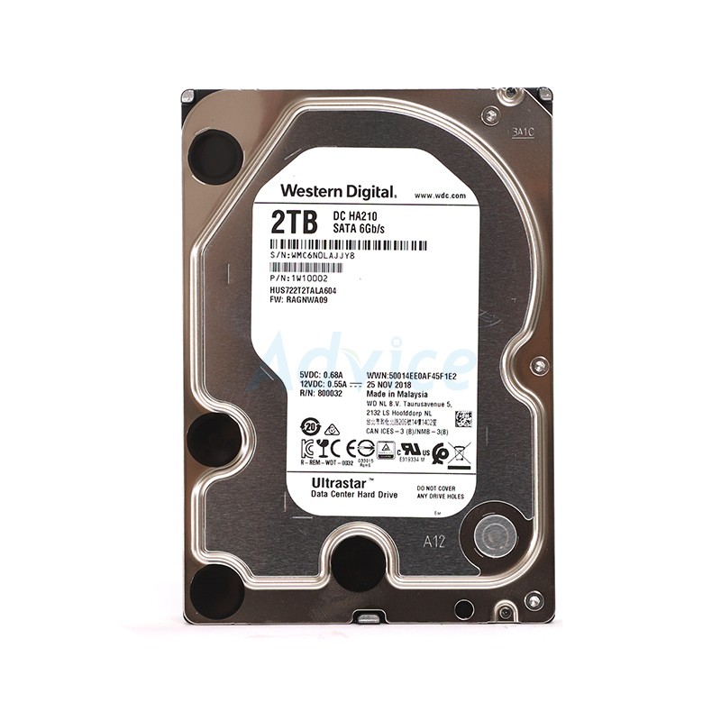 2 TB SATA-III WD Ultra Star (128MB., HUS722T2TALA604)