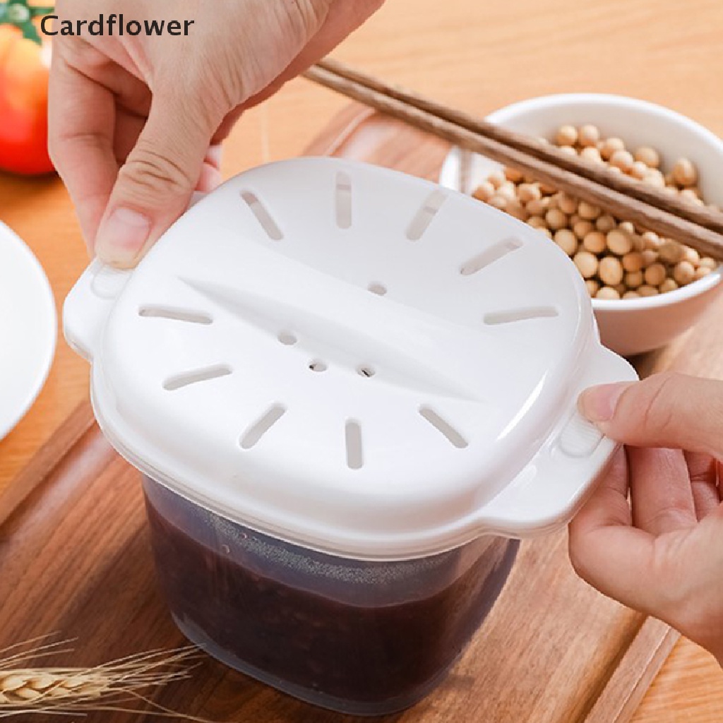 <Cardflower> กล่องอาหารกลางวัน อเนกประสงค์ สําหรับเตาอบไมโครเวฟ หม้อหุงข้าว ซุป