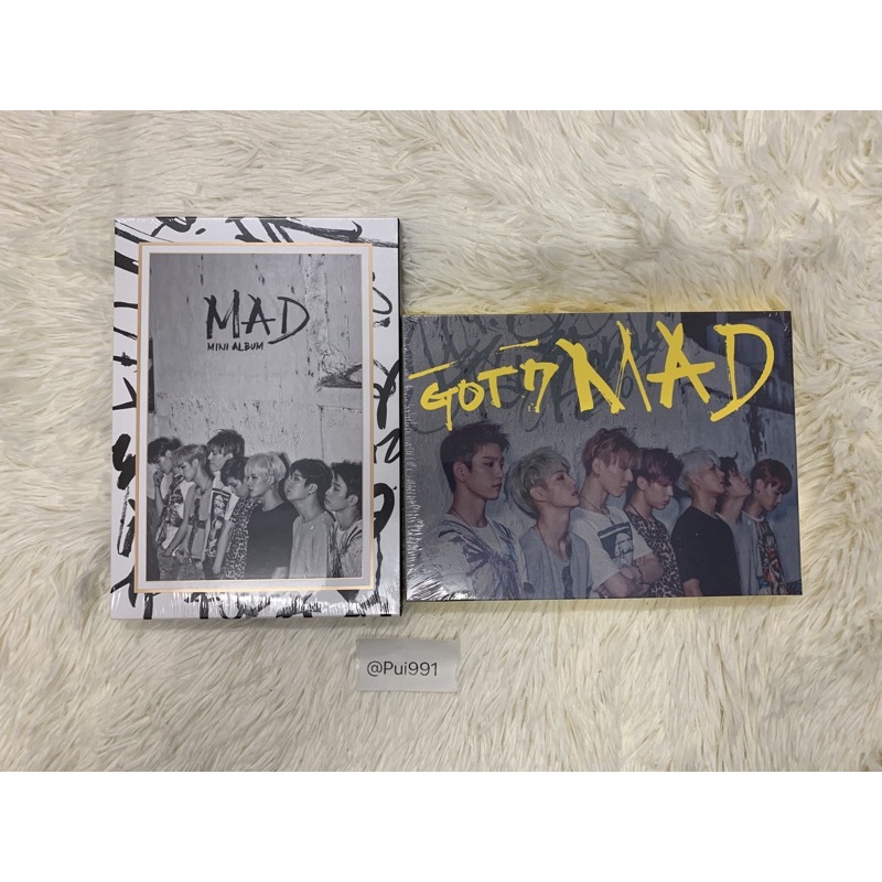 อัลบั้มไม่แกะซีล #พร้อมส่ง อัลบั้มGot7 อัลบั้มMAD