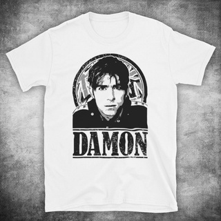 เสื้อยืด พิมพ์ลายวง Blur Damon Albarn Tribute British Britpop สําหรับผู้ชาย