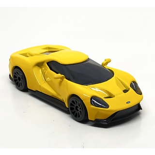 Majorette Ford GT - Yellow Color /Wheels 5UB /scale 1/63 (3 inches) no Package