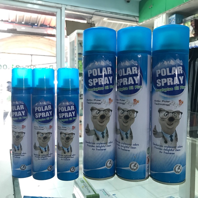 สเปรย์ดับกลิ่นยูคาลิปตัส polar spray