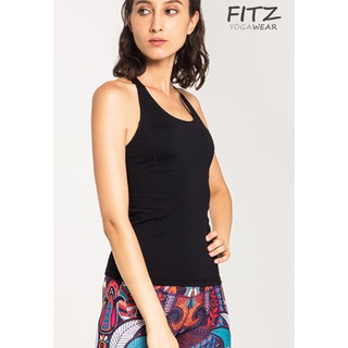 เสื้อโยคะ Fitz - Carry on Tank Top - Black