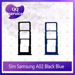 SIM Samsung A02 อะไหล่ถาดซิม ถาดใส่ซิม Sim Tray (ได้1ชิ้นค่ะ) อะไหล่มือถือ คุณภาพดี QQ service