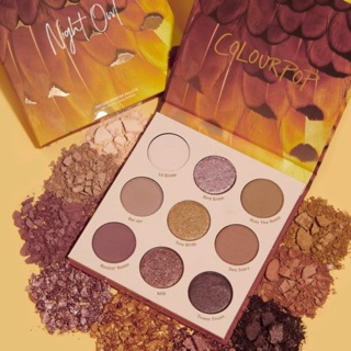 แท้💯% [เช็คใบเสร็จได้] Colourpop Night Owl Palette