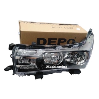 DEPO ไฟหน้า TOYOTA ALTIS ปี 2014 2015 2016 ไฟหน้าอัลติส