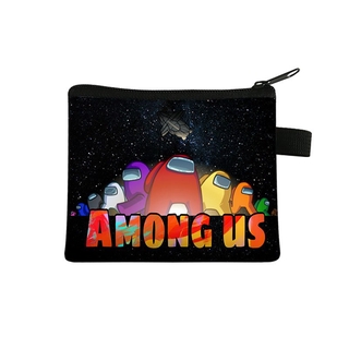 Among Us Childrens Coin Purse Wallet Card Bag Key Storage Bag Women Purse Small Purse