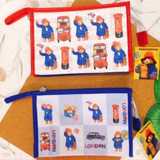 💙❤️เพดดิ้งตั๊นนน ฟร้อม ล๊อนด๊อนนนน❤️💙 กระเป๋าอเนกประสงค์ PADDiNGTON PDT12 ใส่ดินสอ ใส่เครื่องสำอาง ฯลฯ
