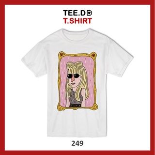 TEE.DD.TSHIRT เสื้อยืด Lady Gaga มีทั้งทรง Unisex และ Crop มีหลายสี ใส่ได้ทั้งชาย-หญิง ผ้านุ่มใส่สบาย ไม่ย้วย ไม่ต้องรีด