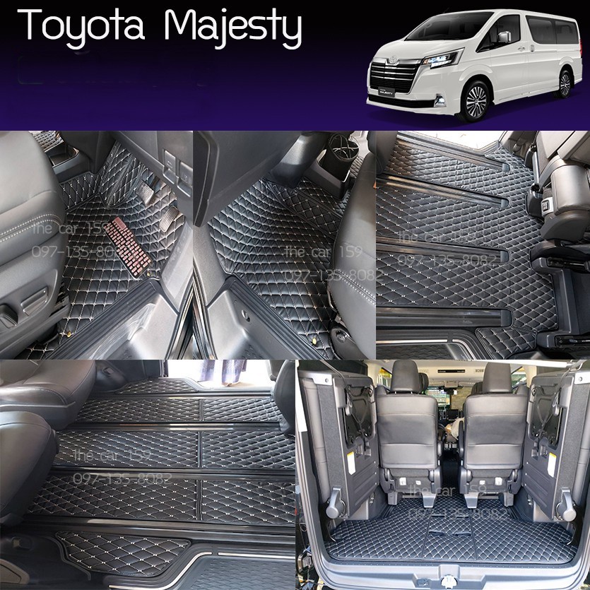 พรมปูพื้นรถยนต์6D Toyota Majesty