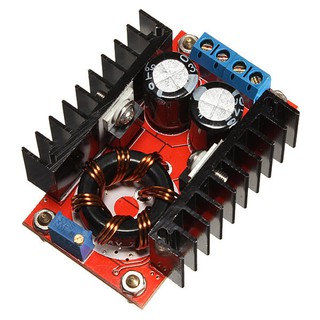 วงจรเพิ่มแรงดัน 12-32V to 12-35V 150w ปรับค่าได้  (DC-DC Boost Converter 12-32V to 12-35V 150w) B0025