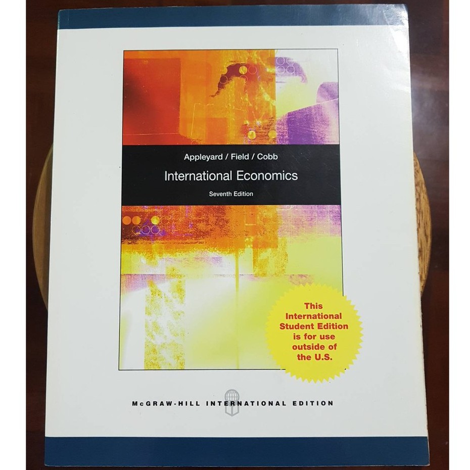 International Economics 7th Edition Textbook(มือสอง) สภาพดี