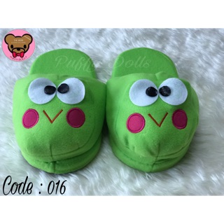 รองเท้า Slippers หัวตุ๊กตา (No.016)#มีบริการเก็บเงินปลายทาง