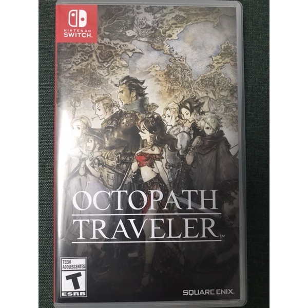 แผ่นเกมส์ Nintendo switch(มือสอง) : Octopath Traveler